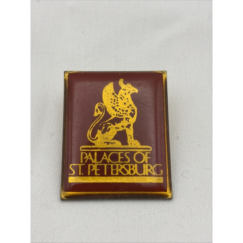 Palaces Of St. Petersburg Russian Imperial Style Griffin Lapel Hat Pin
